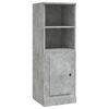 vidaXL Credenza Grigio Cemento 36x35,5x103,5 cm in Legno Multistrato