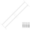 vidaXL Griglia di Sicurezza per Finestre con 2 Traverse 63-114 cm
