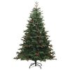 vidaXL Albero di Natale artificiale con 300 LED Verde 240 cm