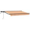 vidaXL Cornice per Tenda Manuale con LED 3,5 x 2,5 m