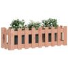 vidaXL Fioriera Rialzata Giardino Recinzione 100x30x30cm Legno Douglas