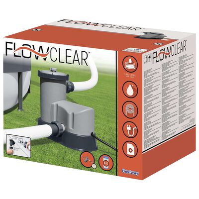 Bestway Pompa con Filtro per Piscina Flowclear 5678 L/h
