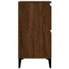 vidaXL Credenza Rovere Marrone 60x35x70 cm in Legno Multistrato
