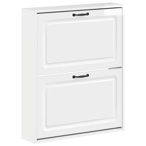 vidaXL Mobiletto per Scarpe da Muro UTRECHT 71 x 17 x 86 cm