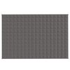 vidaXL Coperta Ponderata Grigia 122x183 cm 9 kg in Tessuto