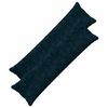 vidaXL Federa 2 pz HOUTEN Blu navy 40 x 145 cm