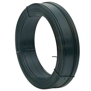 vidaXL Filo per Recinzioni 250m 0,9/1,4 mm in Acciaio Verde Nerastro