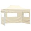 vidaXL Tenda Party Crema 280 x 410 x 315 cm Tessuto Oxford