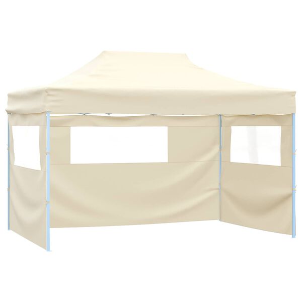 vidaXL Tenda Party Crema 280 x 410 x 315 cm Tessuto Oxford