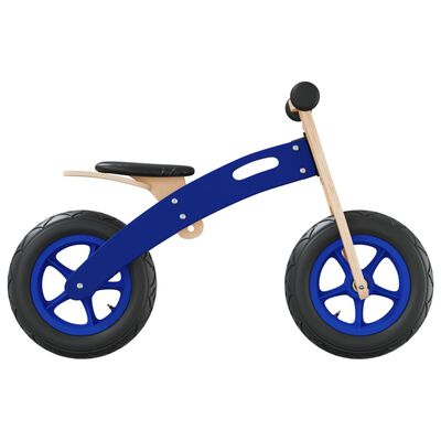 vidaXL Bicicletta Senza Pedali per Bambini con Pneumatici Aria Blu