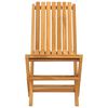 vidaXL Sedie da Giardino Pieghevoli 8pz 47x47x89cm Legno Massello Teak