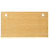 vidaXL Piano Scrivania 110x60x4 cm in Bamb&ugrave;
