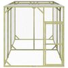 vidaXL Pollaio 200x400x200 cm Legno Massello di Pino Impregnato