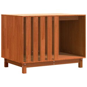 vidaXL Cuccia per cani Marrone cerato 90 x 60 x 67 cm Pino massello