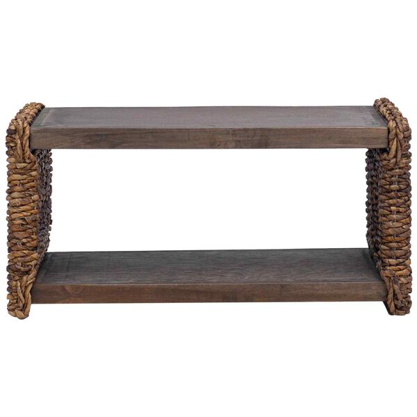 vidaXL Tavolo laterale Naturale 44.5 x 45 x 45 cm