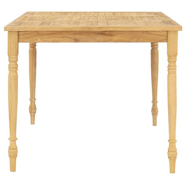 vidaXL Set Pranzo da Giardino con Cuscini 7pz Legno Massello di Teak