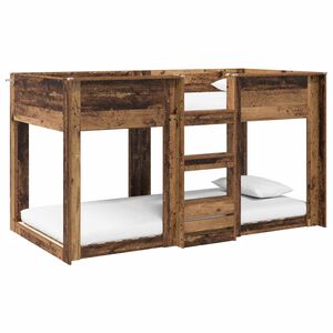 vidaXL Letto a Castello per Bambini Legno vecchio 80 x 200 cm