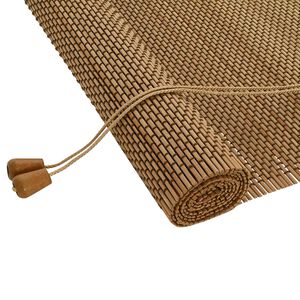 vidaXL Tenda a rullo Marrone 100 x 160 cm Bamb&ugrave;