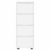vidaXL Armadio Bianco 40 x 48 x 105 cm Legno multistrato