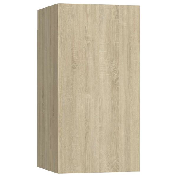 vidaXL Mobile TV Rovere Sonoma 30,5x30x60 cm in Legno Multistrato