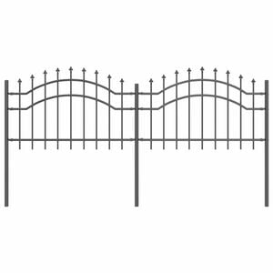 vidaXL Recinzione per Giardino Woerden Grigio 240 x 190 cm