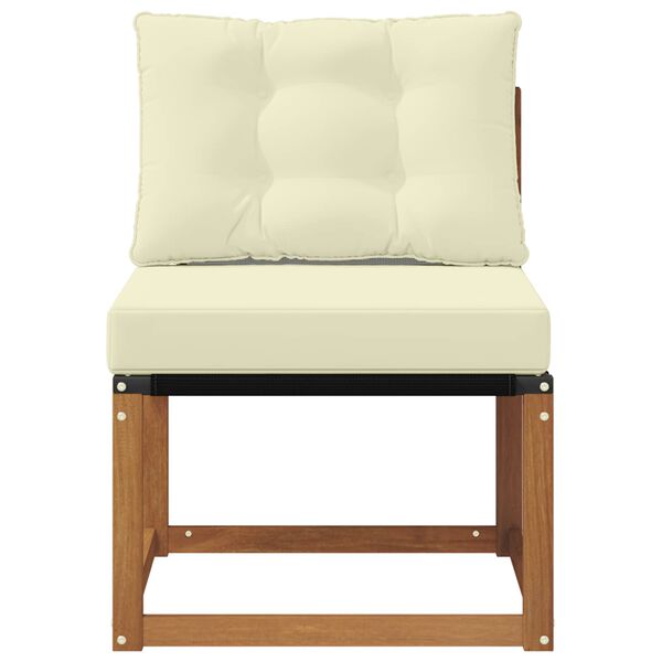 vidaXL Divano centrale da esterno