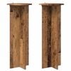 vidaXL Supporto per piante 2 pcs Legno antico &Oslash;40 x 100 cm