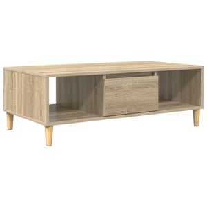 vidaXL Tavolino da salotto Rovere Sonoma 102 x 55 x 35 cm