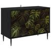 vidaXL Mobile TV ELBURG 69 x 33 x 50,5 cm Rovere Nero