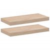 vidaXL Mensole Pensili 2 pz 50x23,5x4 cm in Truciolato