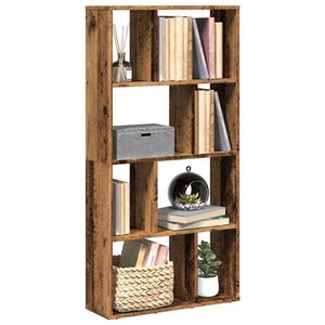 vidaXL Libreria Legno Antico 60x20x120,5 cm in Truciolato