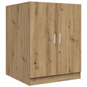 vidaXL Mobile per Lavatrice Rovere Artigianale 70,5x71,5x91,5 cm