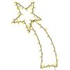 vidaXL Luci di Natale Stella Cadente Silhouette 115 LED Bianco Caldo