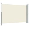 vidaXL Tenda da Sole Laterale Retrattile 160 x 300 cm Crema