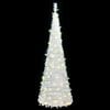 vidaXL Albero di Natale Artificiale Pop-up con 50 LED Bianco 120 cm