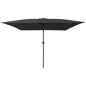vidaXL Ombrello da giardino Antracite 295 x 295 x 245 cm