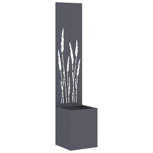 vidaXL Schermo per privacy in giardino Antracite 32 x 32 x 150 cm