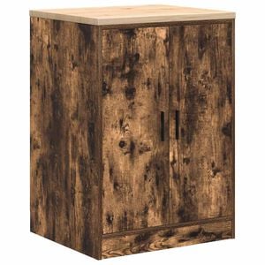 vidaXL Armadietto da Garage in Rovere Affumicato 60x51x85 cm