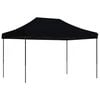 vidaXL Tenda da Festa Pieghevole Pop-Up Nero 410x279x315 cm