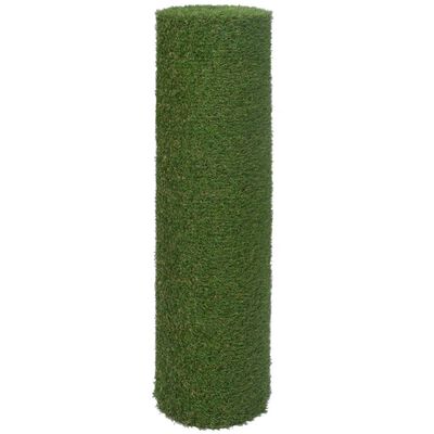 vidaXL Erba artificiale 1x10 m/20-25 mm verde