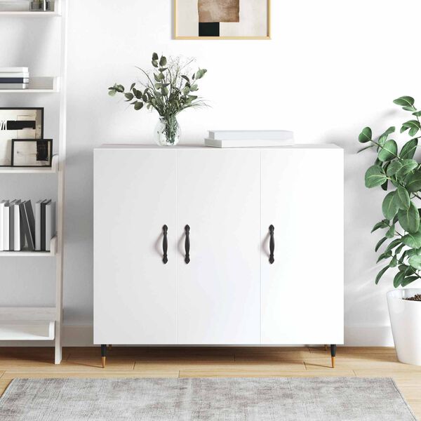 vidaXL Manico 968 pcs Nero Lega di Zinco