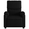 vidaXL Poltrona Reclinabile Elettrica Nera in Similpelle