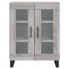 vidaXL Credenza Grigio Sonoma 69,5x34x90 cm in Legno Multistrato