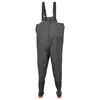 vidaXL Wader da Pesca con Pettorina e Stivali Verde Scuro Taglia 42