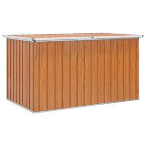 vidaXL Scatola di Stoccaggio Esterno Acciaio zincato 171 x 99 x 93 cm