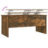vidaXL Tavolino Salotto Rovere Fumo 102x50,5x46,5 cm Legno Multistrato