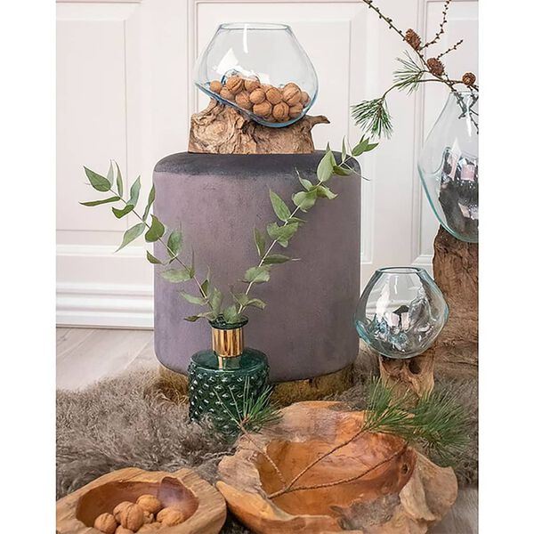 House Nordic Pouf Myla Grigio