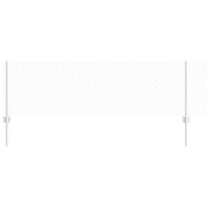 vidaXL Recinzione con Posto Argento