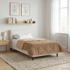 vidaXL Duvet Invernale Talpa 135 x 200 cm Microfibra e Fleece Teddy