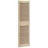 vidaXL Porta per Armadio 2 pcs Naturale 140,5 x 2,1 x 39,5 cm